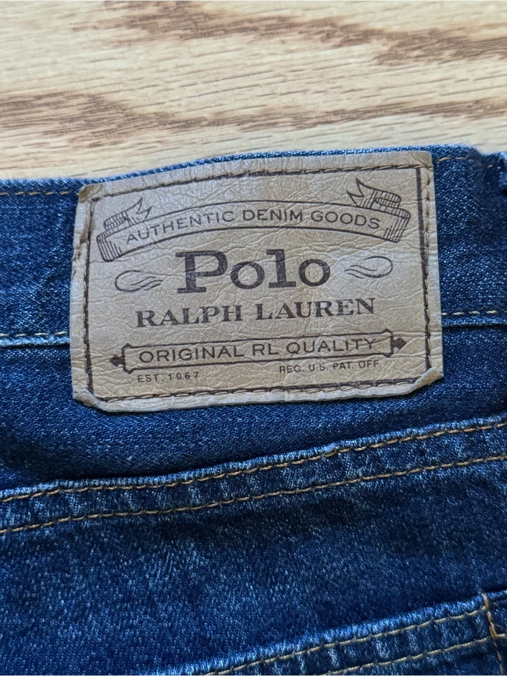 Polo by Ralph Lauren Men's Varick Slim Straight Denim Jeans - Dark Blue